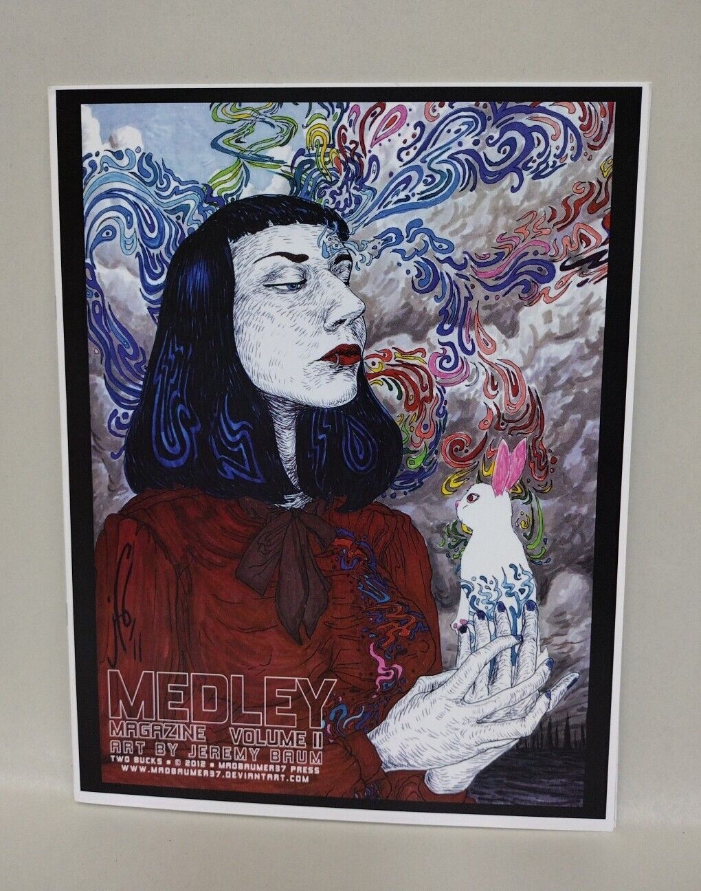 Medley Magazine Vol 1 2 3 (2012) MadBaumer Jeremy Baum Illustration Book Lot Set