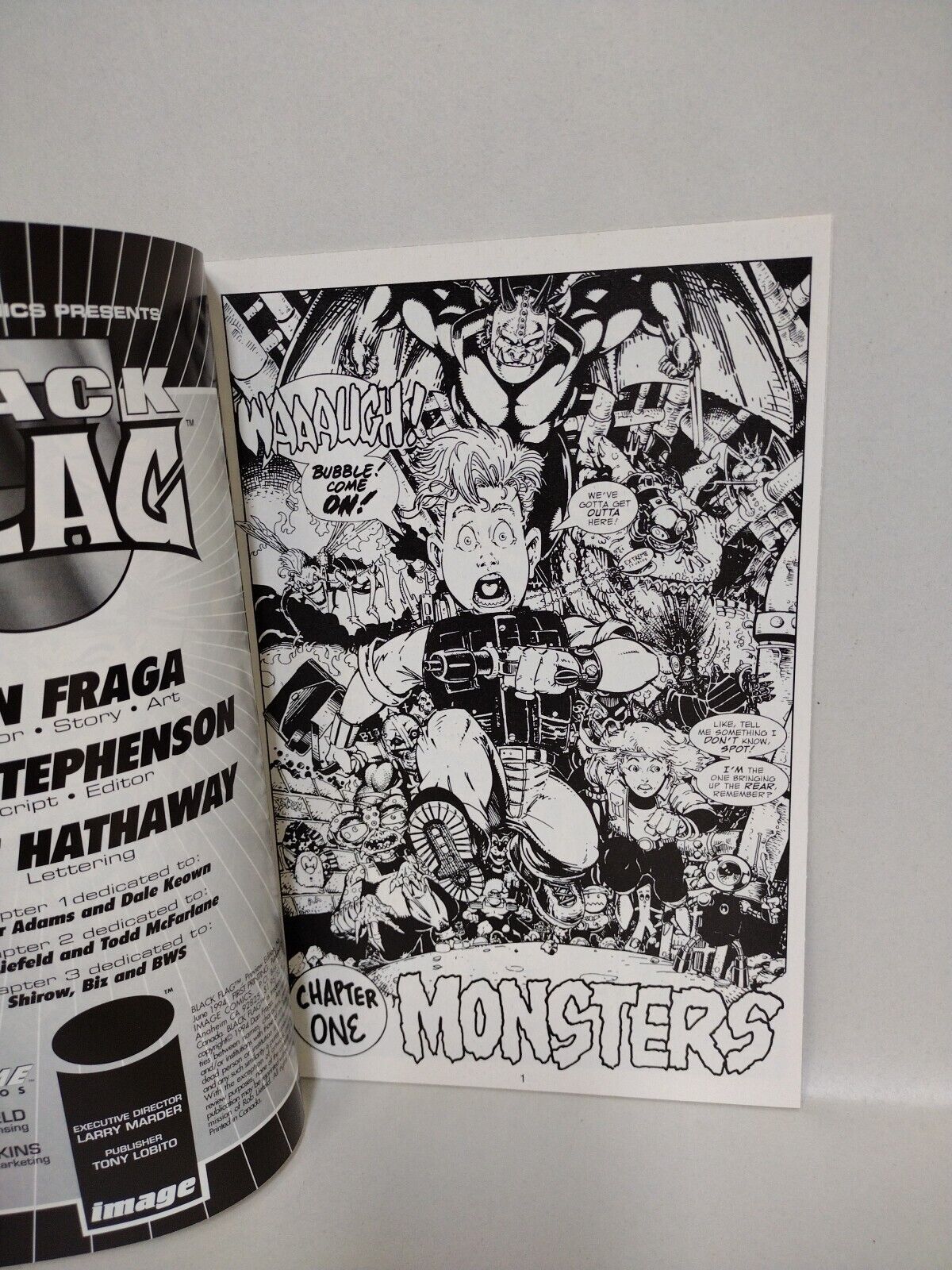 Black Flag (1995) Maximum Press Dan Fraga Comic Lot Set #1 2a 2b 3 Image Preview