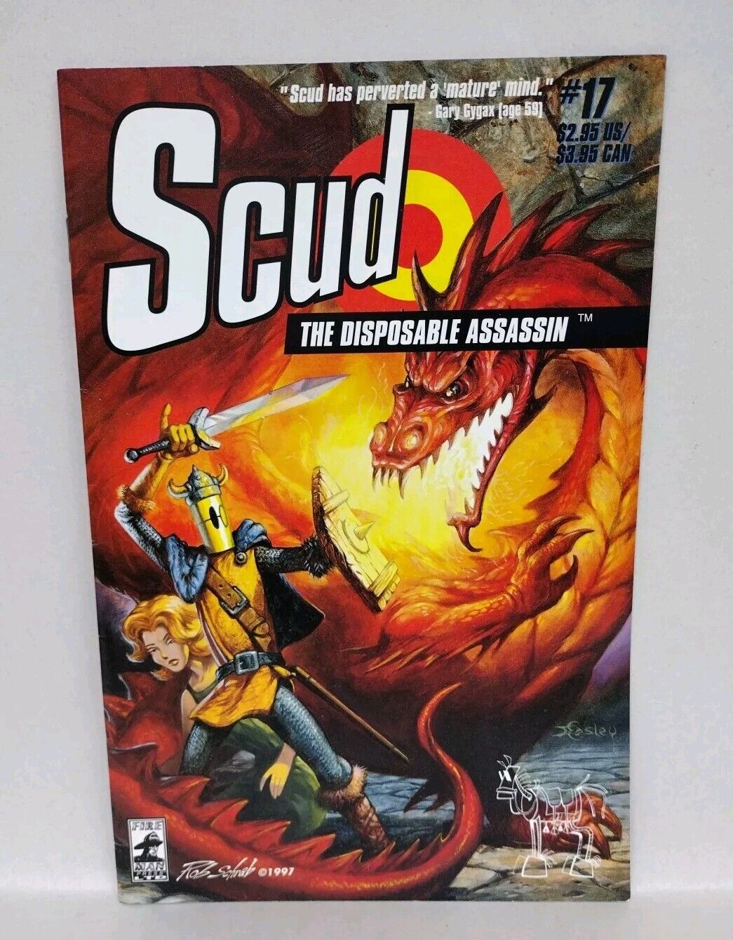 SCUD The Disposable Assassin (1998) Fireman Press #16 17 19 20 Rob Schrab 