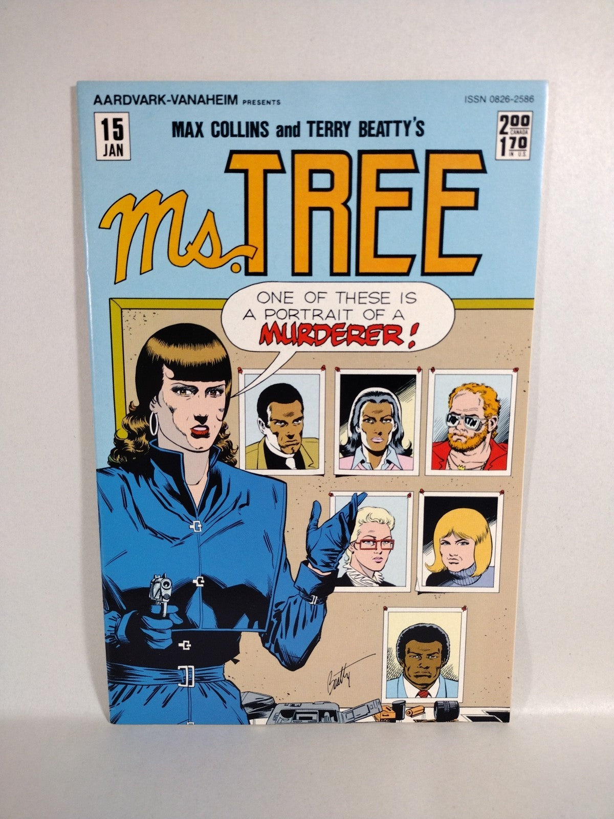 MS Tree (1984) Eclipse Aardvark Comic Lot #8 10 11 12 13 14 15 Max Collins VF-NM