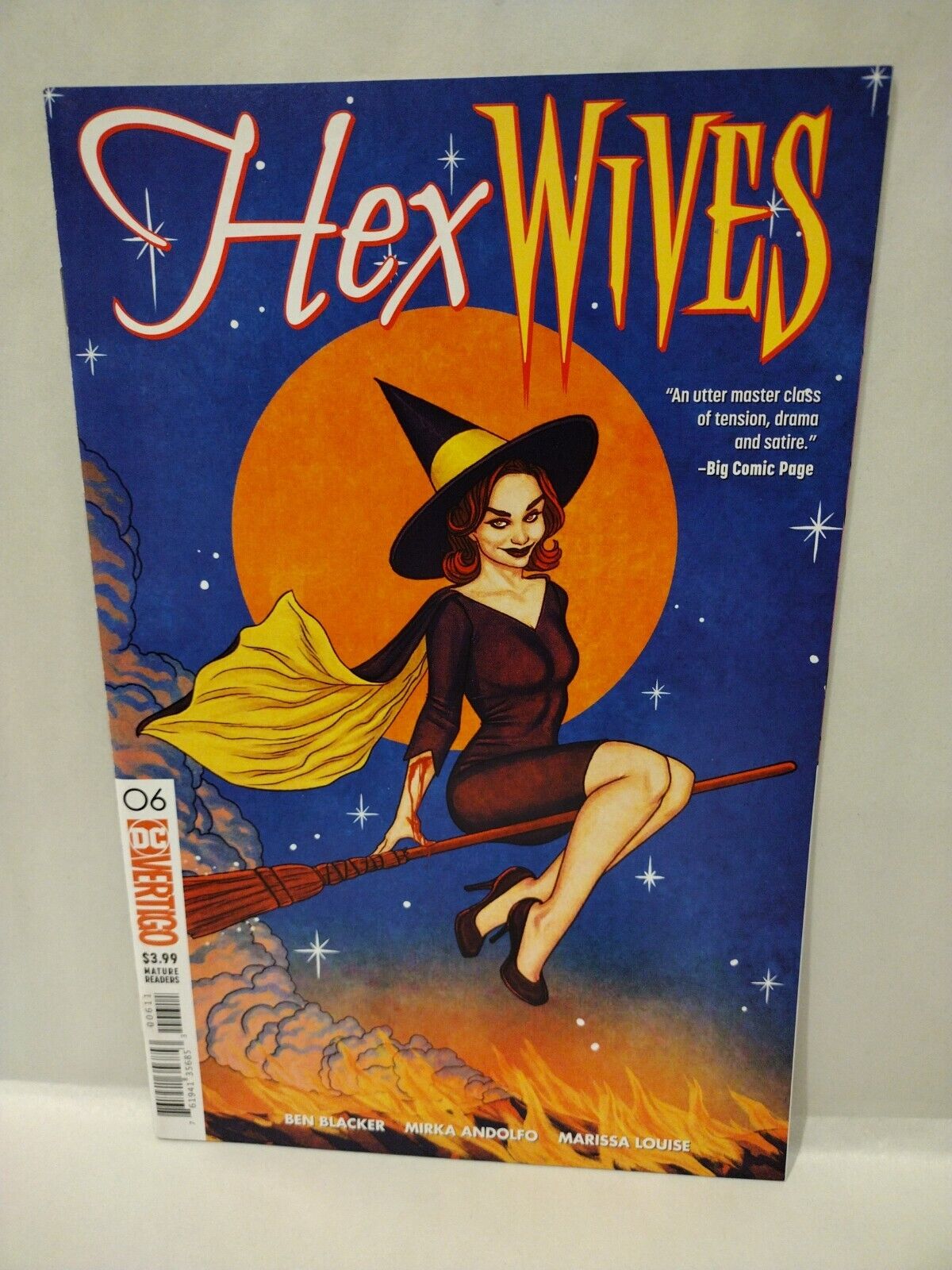 Hex Wives (2016) DC Vertigo Complete Comic Set 1 2 3 4 5 6 Mirka Andolfo Blacker