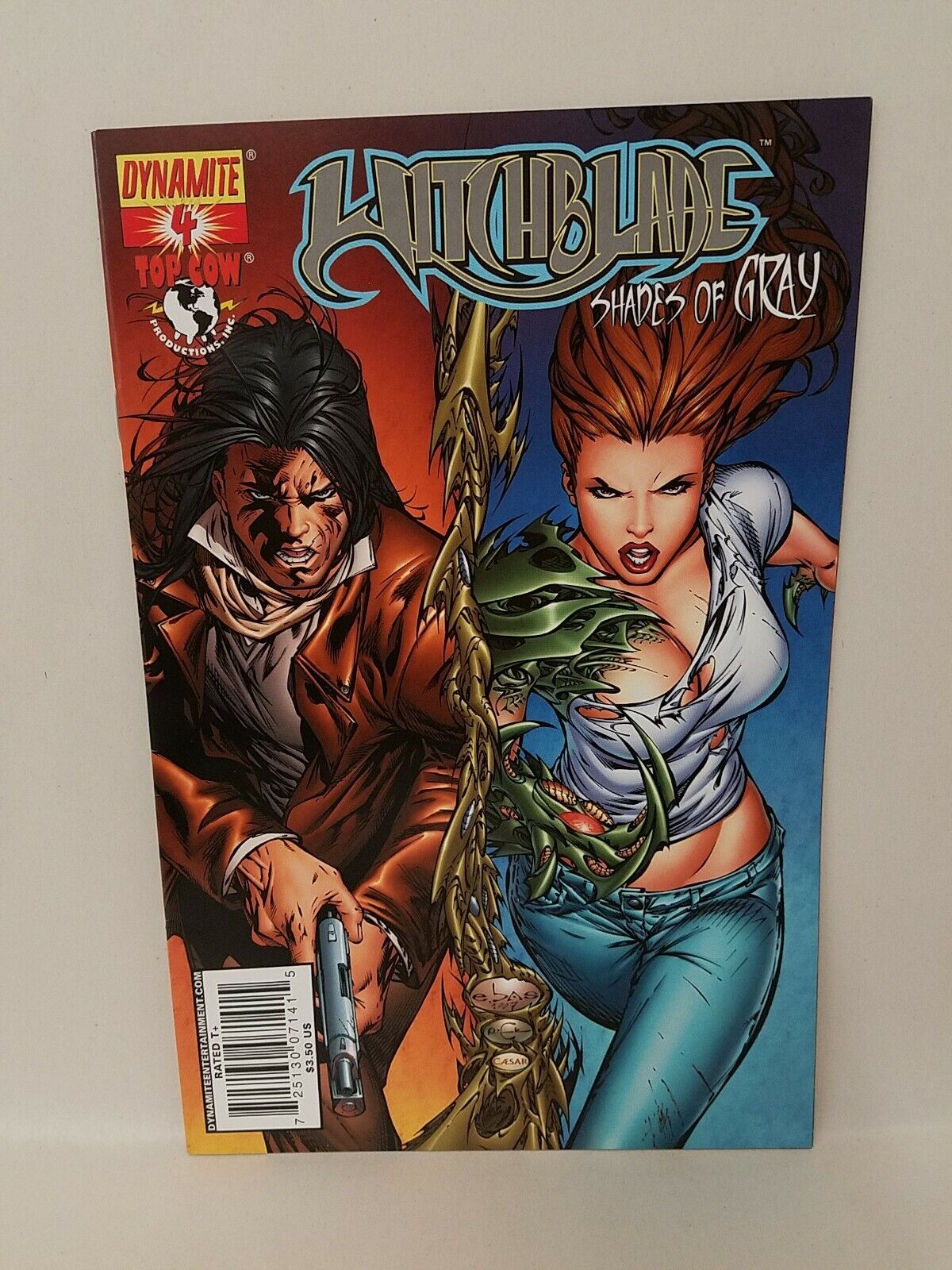 Witchblade Shades Of Grey (2007) #1 2 LTD Foil w COA #3 4 Complete Set Top Cow