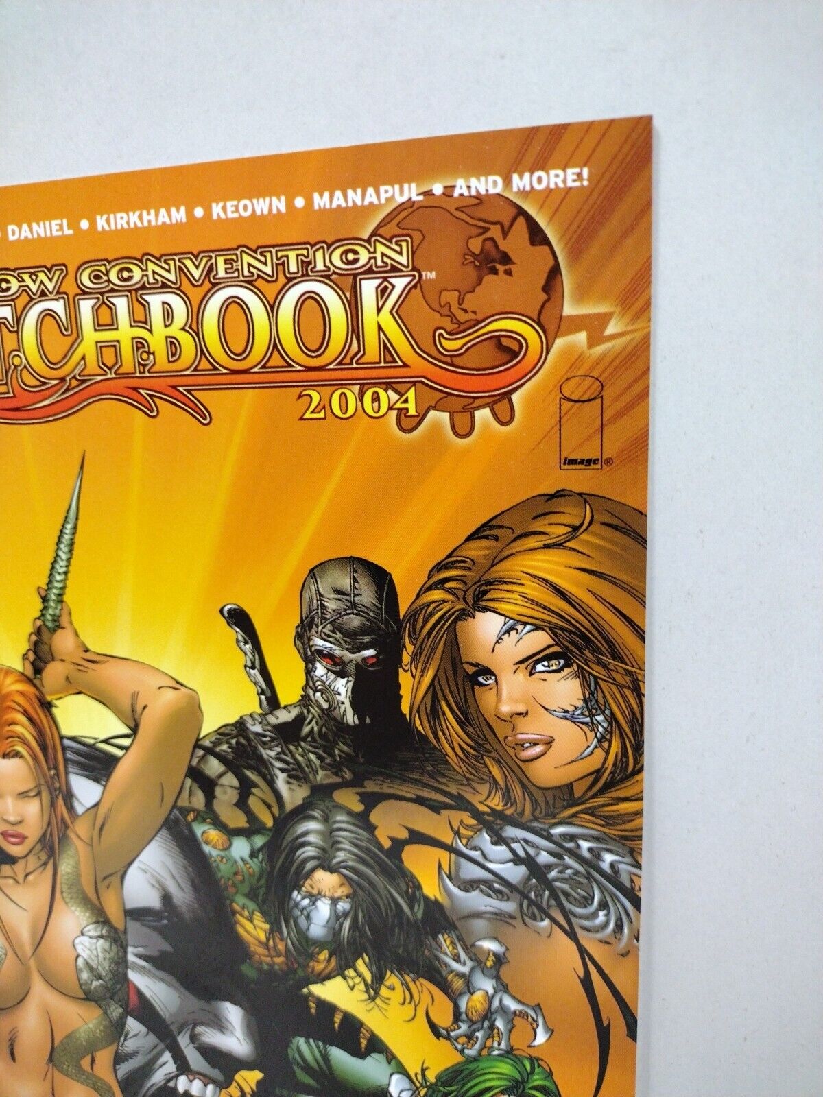 Top Cow 2004 Convention Sketchbook Dale Keown Pitt Tyler Kirkham Manapul NM