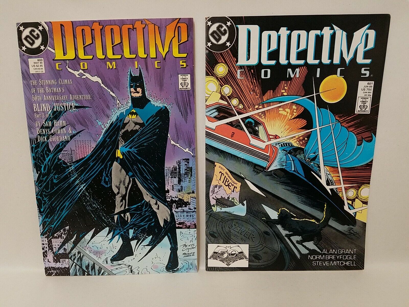 Detective Comics (1989) Complete "Tulpa" Comic Lot Set #600 601 602 603 Demon