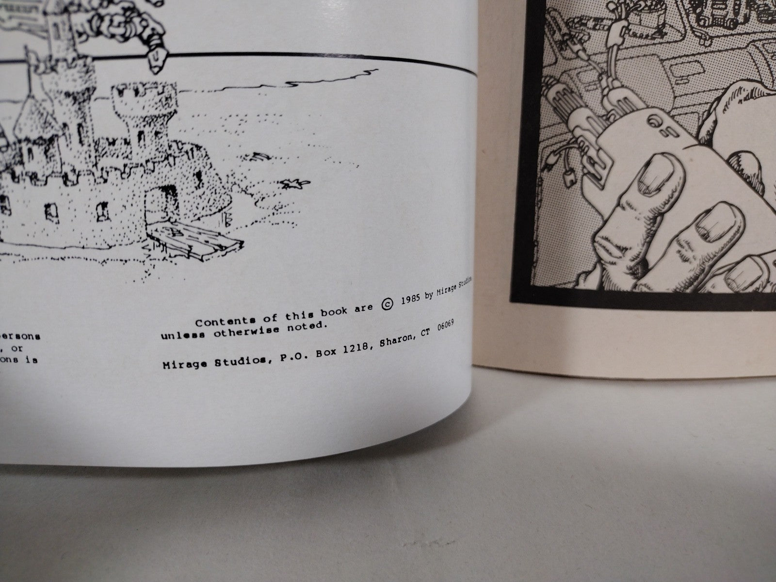 Fugitoid #1 (1985) Mirage Magazine Comic TMNT Triceritons 1st Appearance VF-NM