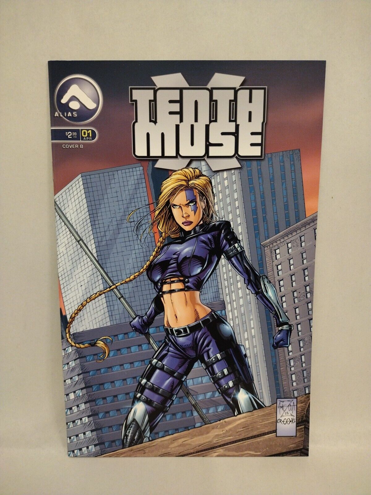 The Tenth Muse (2005) Alias Comic Lot Cover B Set #1 2 3 4 B Andy Park VF-NM