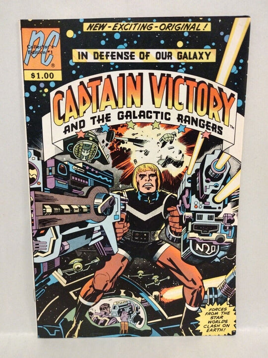 Captain Victory and the Galactic Rangers #1 (1981) PC Comic Jack Kirby Art NM