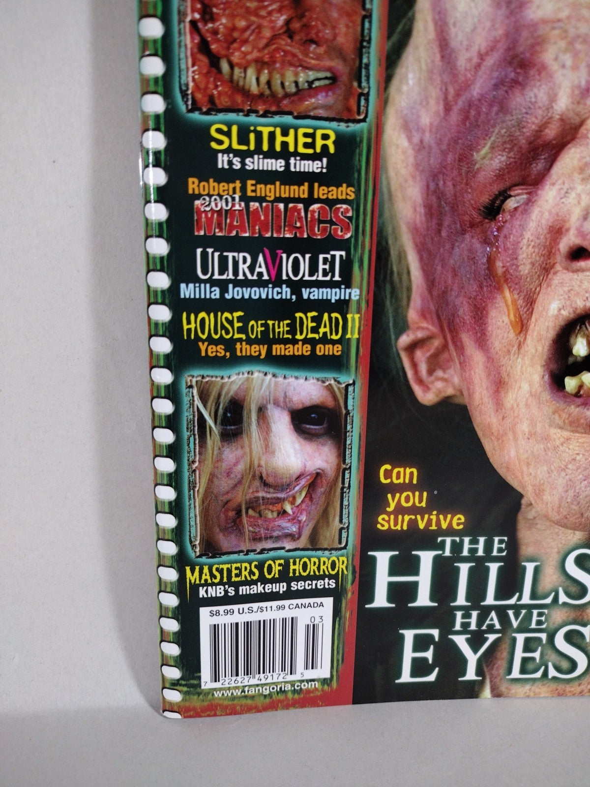 FANGORIA Magazine #251 (2006) Slither 2000 Maniacs Hills Have Eyes HOTD 