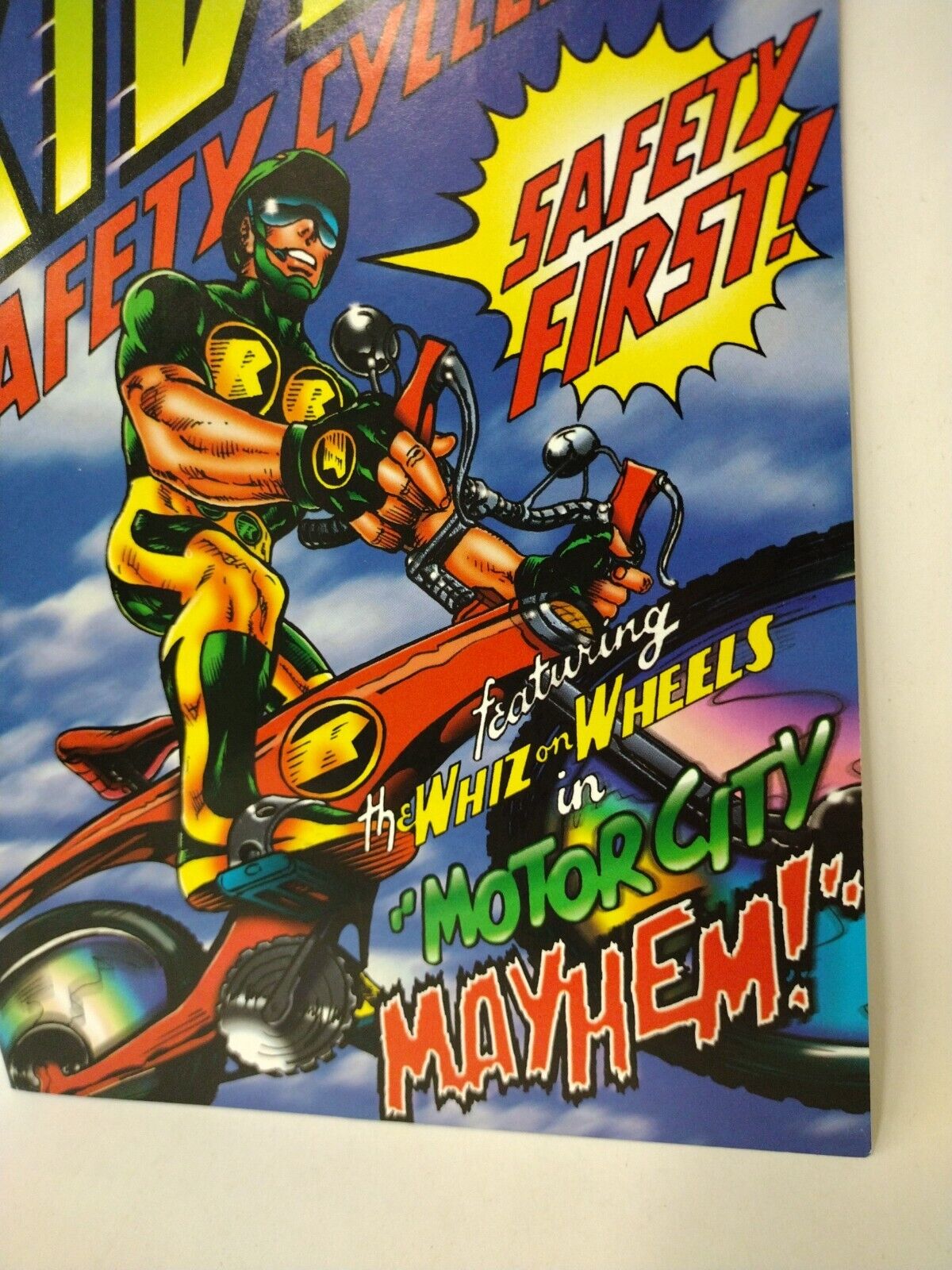 RAD RIDER SAFETY CYCLER (1997) PSA Comic 1st App Neal Adams Trevor Von Eeden 