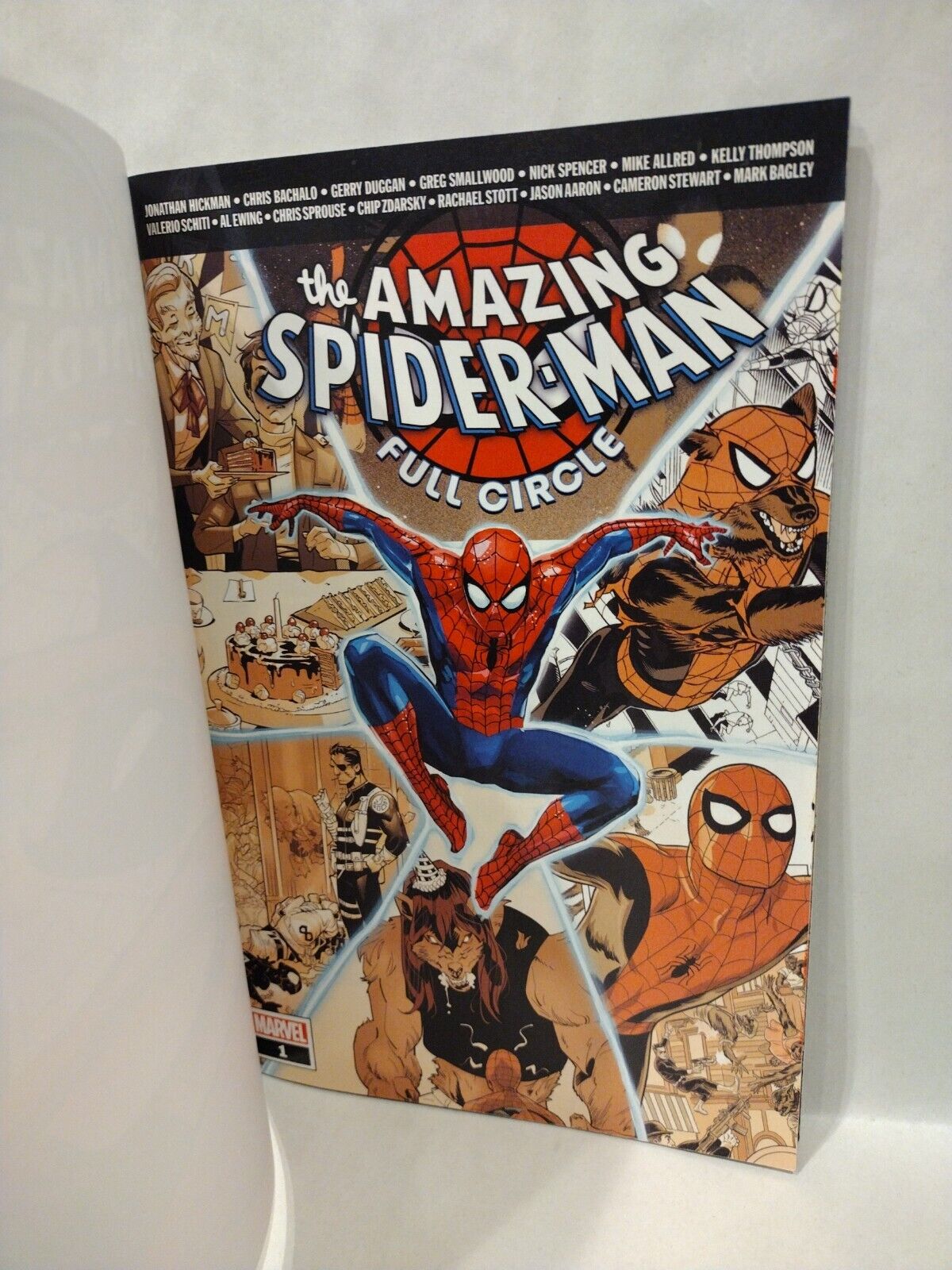 Amazing Spider-Man Full Circle (2019) #1 Blank Cover Comic W Original DCastr Art