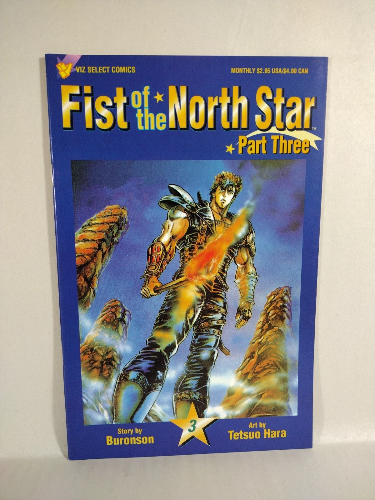 Fist Of The North Star (1995) Part 3 Viz Comic Lot #1 2 3 4 5 VF-NM