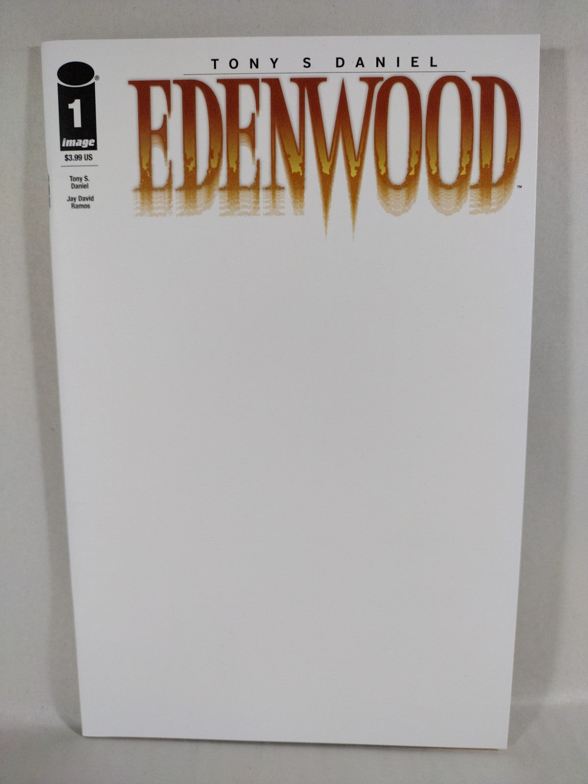 Edenwood #1 (2023) Image Comic Blank Sketch Cover Cover New NM