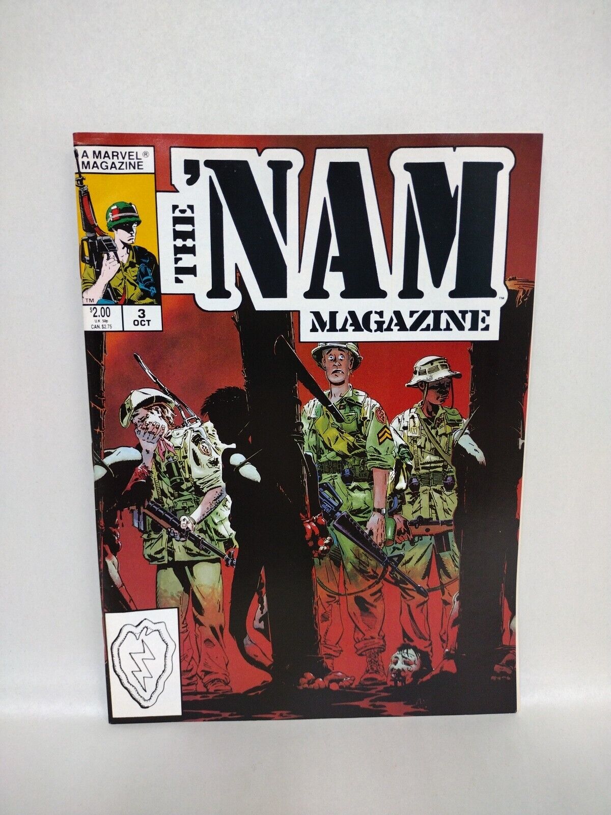 The NAM Magazine (1988) Marvel Comic Lot Set #1 2 3 4 5 Michael Golden FN