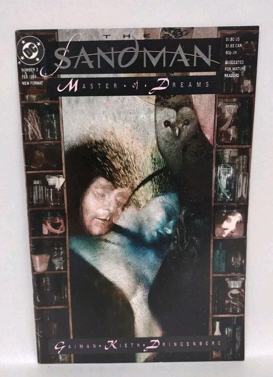 Sandman #2 (1989) DC Vertigo Comic Book Neil Gaiman Master Of Dreams Sam Kieth 