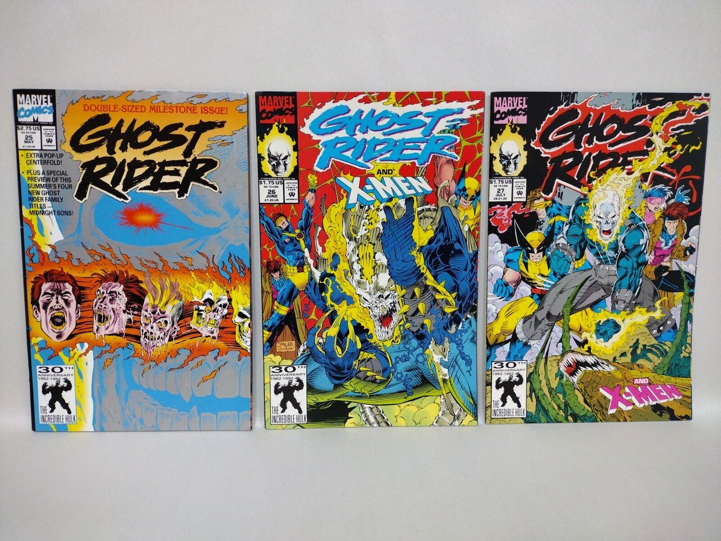 Ghost Rider (1990) Dan Ketch Marvel Comic Lot Set #1-50 Key Issues F-VF