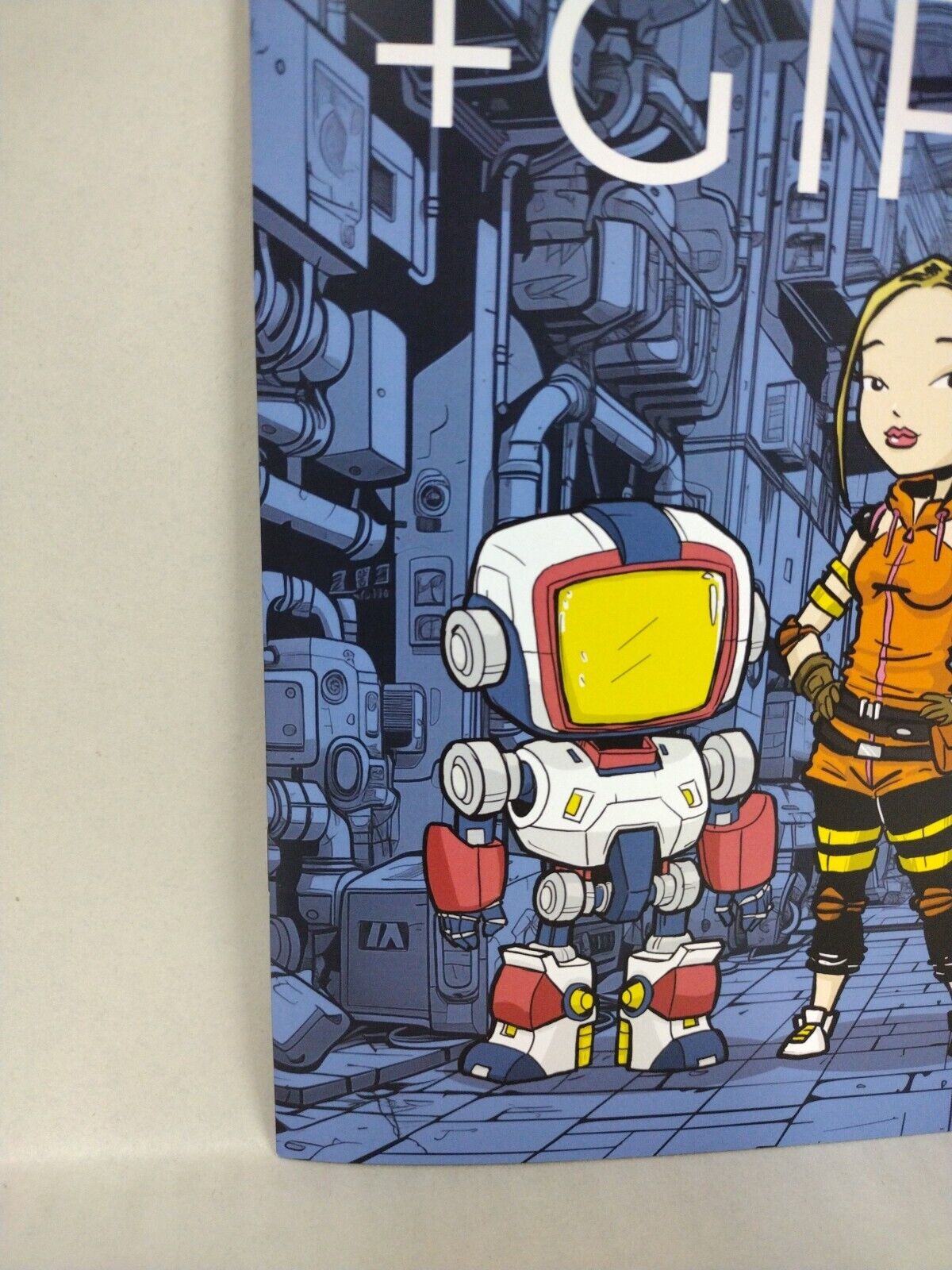 Robot + Girl #1 (2024) Keenspot All Ages Comic Cover A Mike White NM