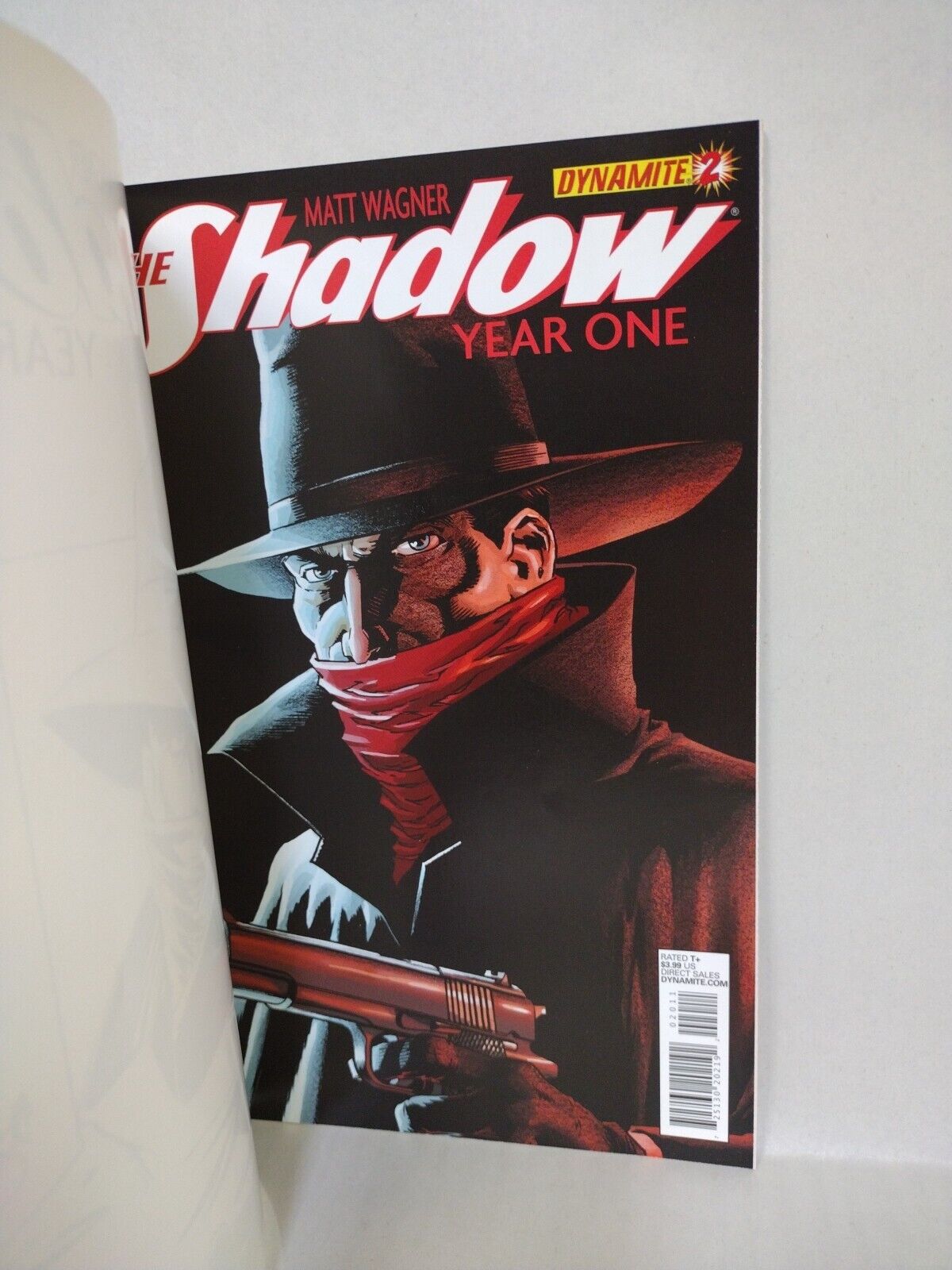 The Shadow Year One #2 (2013) Sketch Cover Variant W Original Dave Castr Art