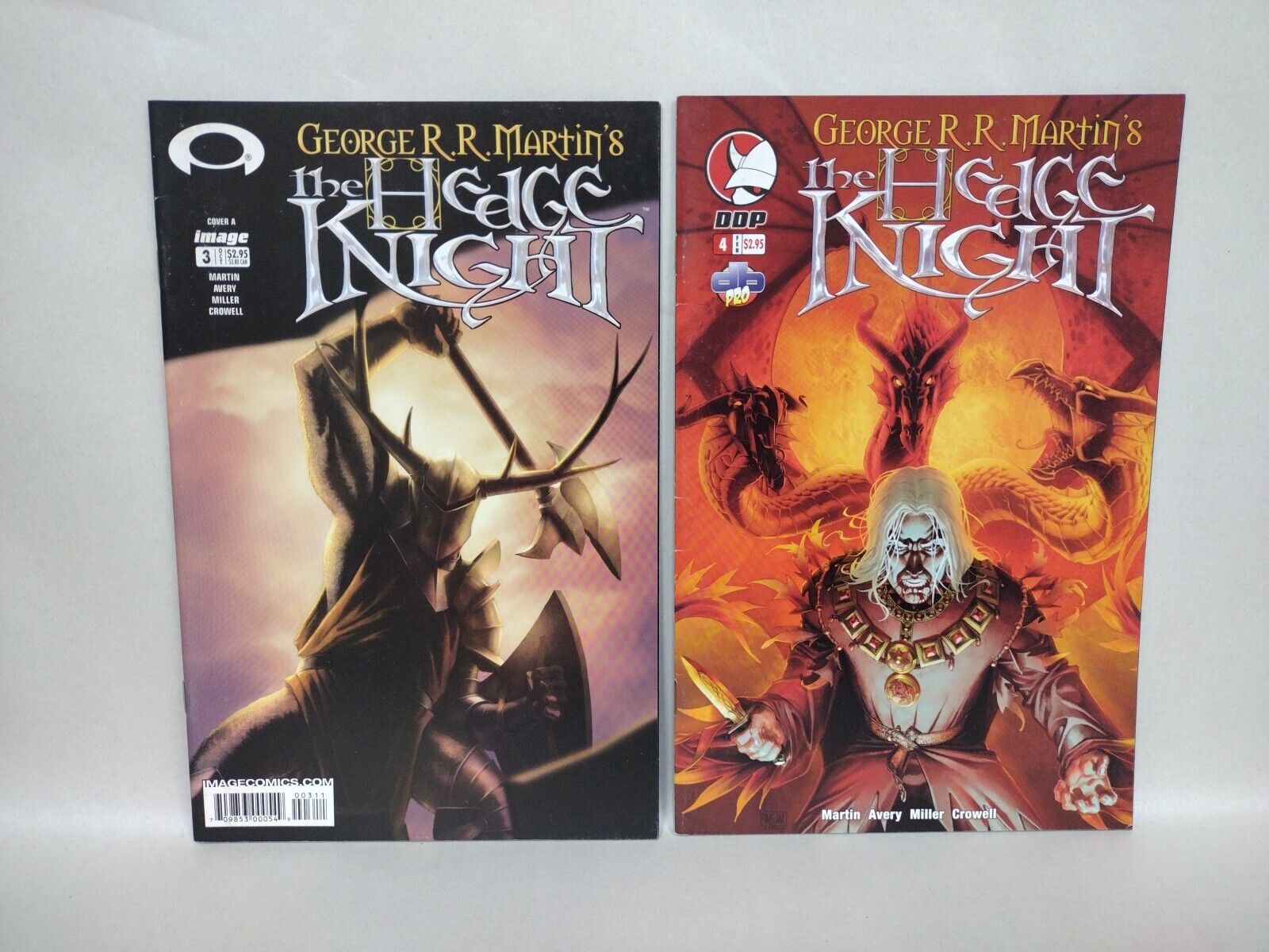 Hedge Knight George RR Martin (2003) Complete Comic Set #1-6 + Sworn Sword #1-6