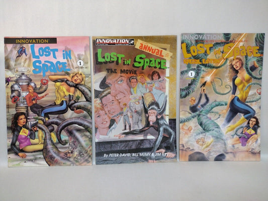 Lost in Space (1991) Innovation Comic Lot #1 Annual #2 Special #1 VF