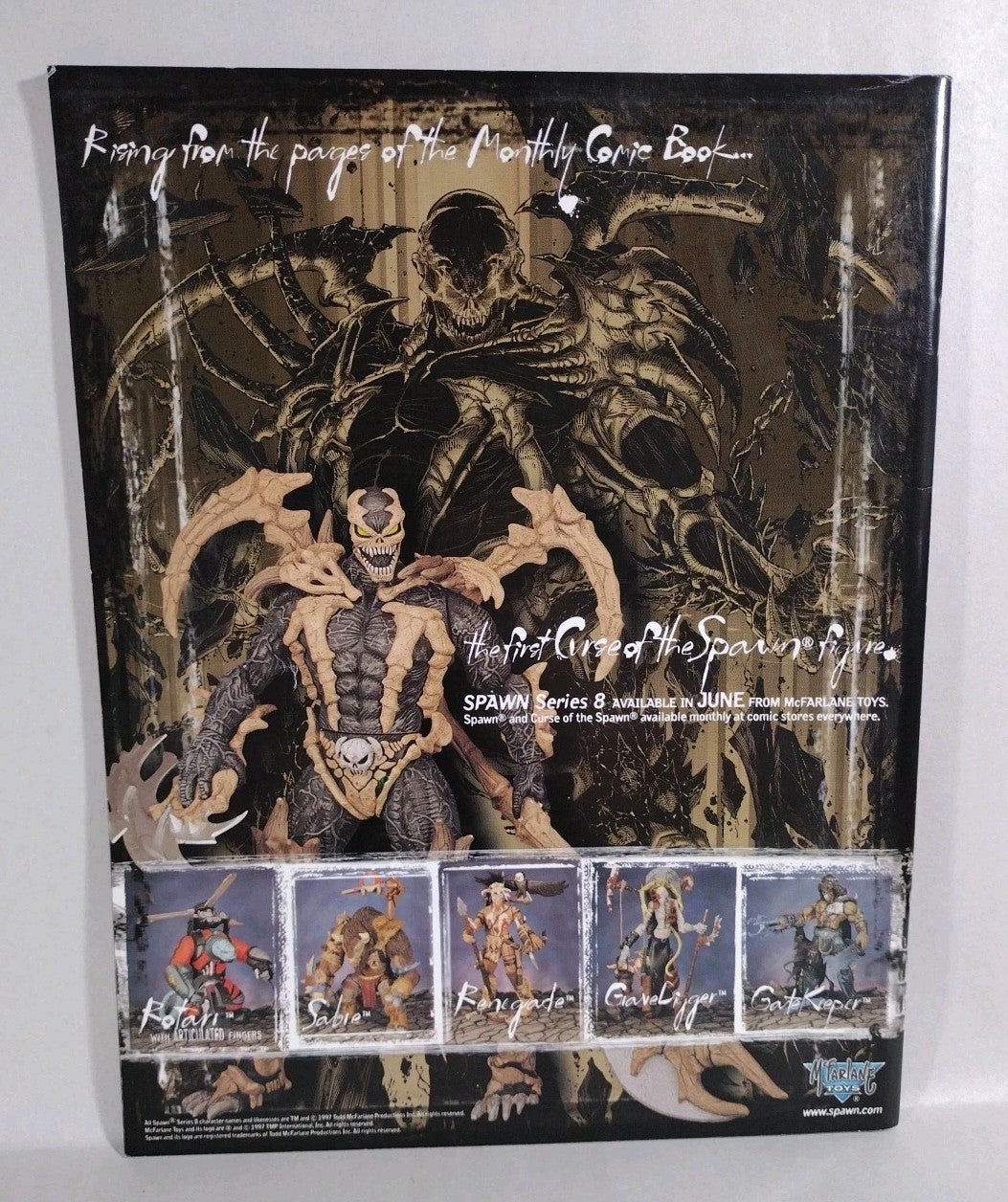 Go Figure Action Figure Magazine #1 (1997) Kiss Ed Set Gene Simmons Ace Frehley