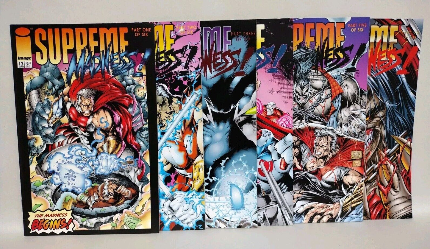 Supreme (1994) Image Comic Lot Set 13 14 15 16 17 18 Complete Madness Story Arc