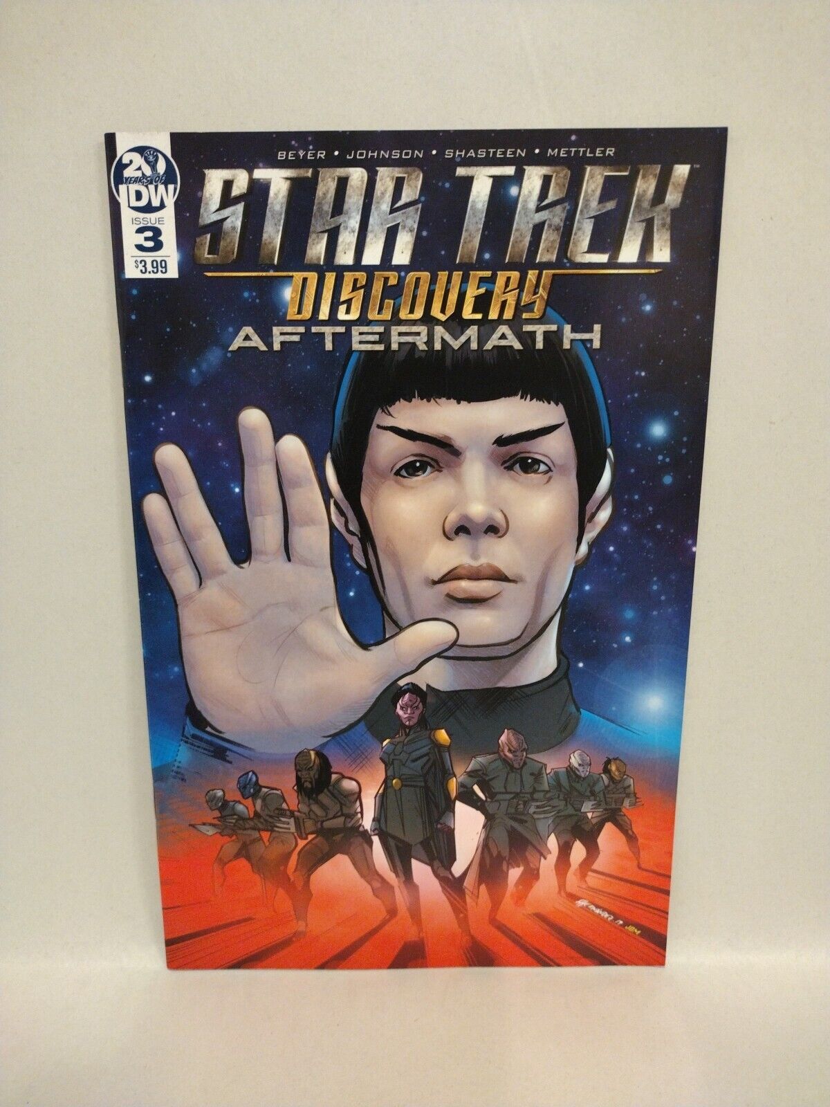 Star Trek Discovery Aftermath (2019) Complete IDW Comic Lot Set #1 2 3 VF-NM