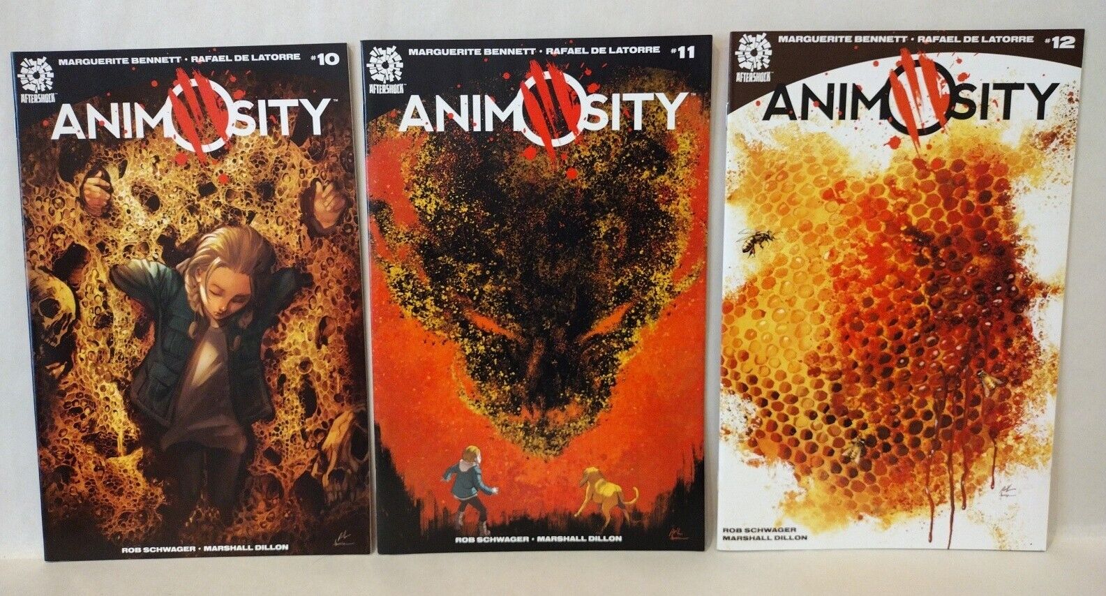 Animosity (2016) Aftershock Comic Book Set 1-26 +World Of 1 Marguerite Bennett 