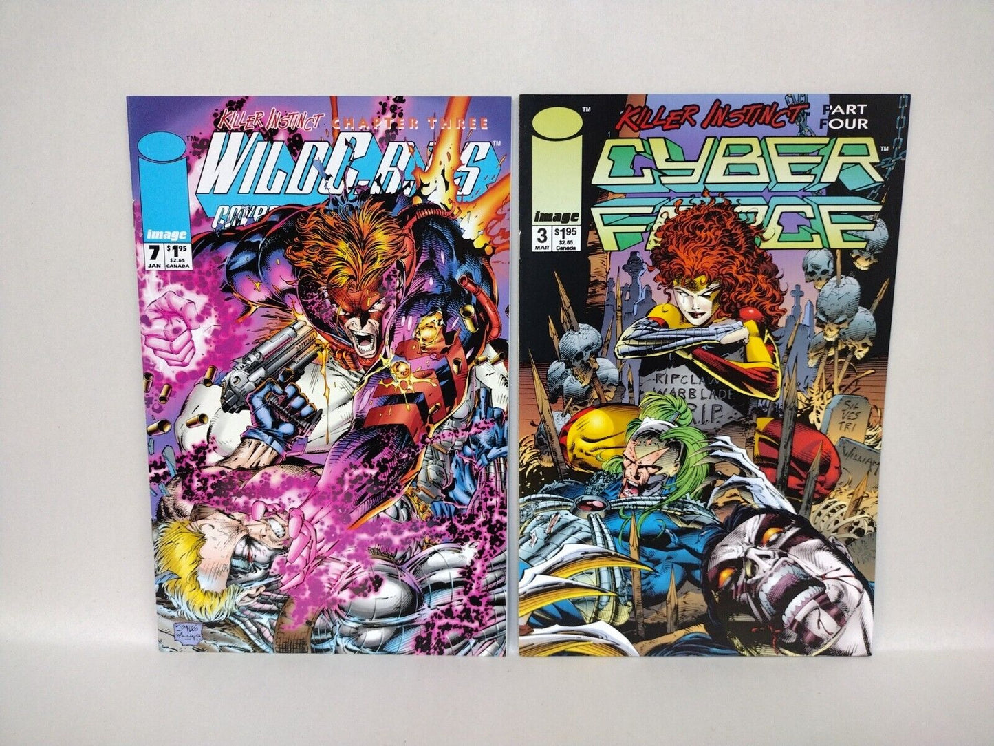 Cyberforce (1993) Image Comic Lot Set Vol 2 #0 1-13 + Killer Instinct Pt 1-4 Set