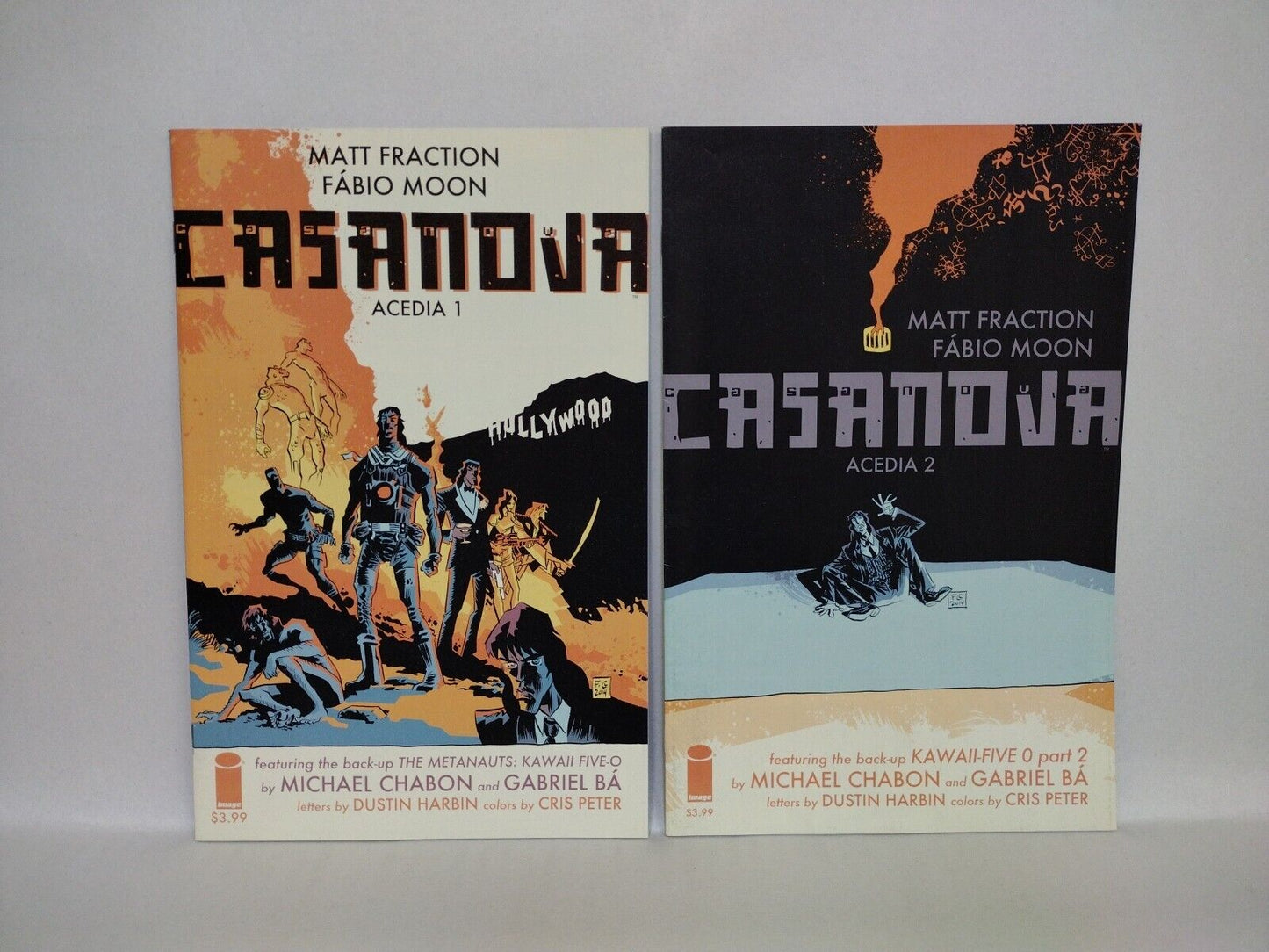 Casanova Acedia (2015) Image Comic Lot Set #1 3 5 6 7 8 Matt Fraction Fabio Moon