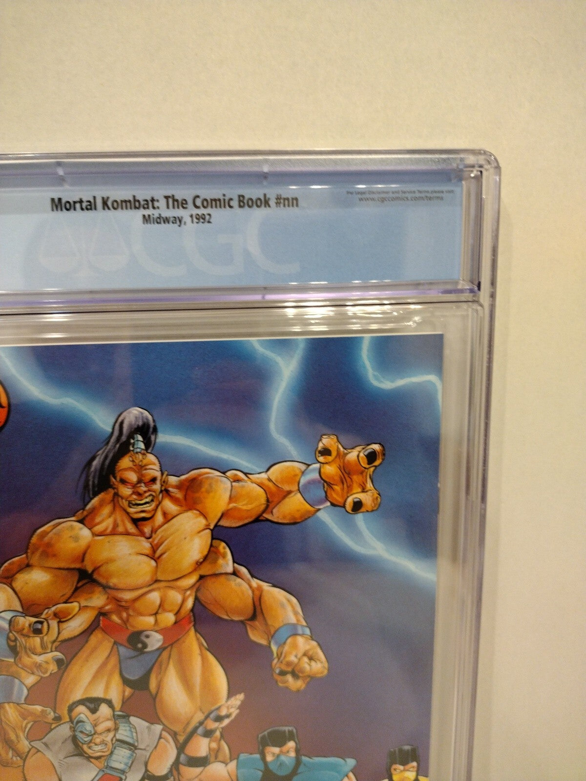 MORTAL KOMBAT (1992) Midway Comic 1st Appearance Mailaway Issue CGC 9.6