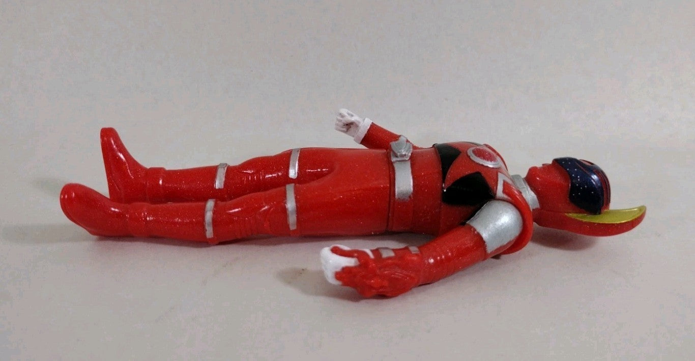 Shishi Lucky Red Moon (2017) Super Sentai Uchu Kyuranger Bandai 4.5 Figure Sofvi