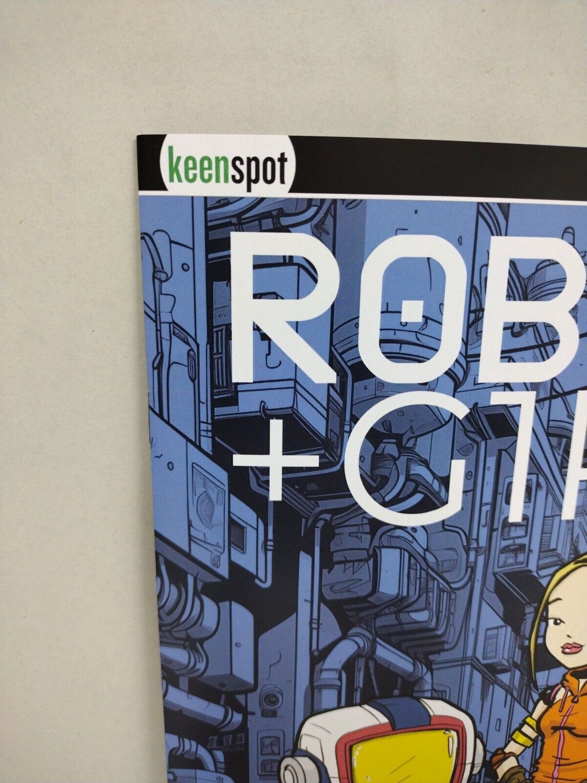 Robot + Girl #1 (2024) Keenspot All Ages Comic Cover A Mike White NM