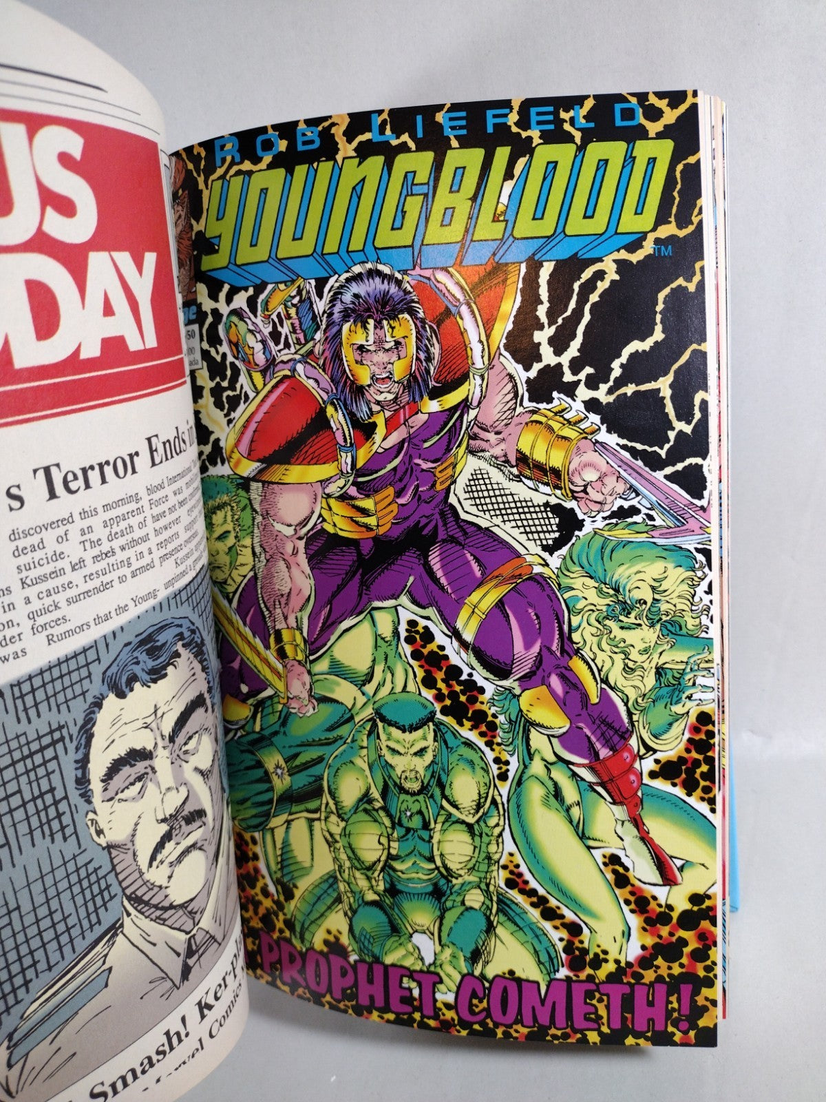 Youngblood Omnibus (1992-1996) ARG Custom Bound Image Comic HC Vol 1-2 X-Force