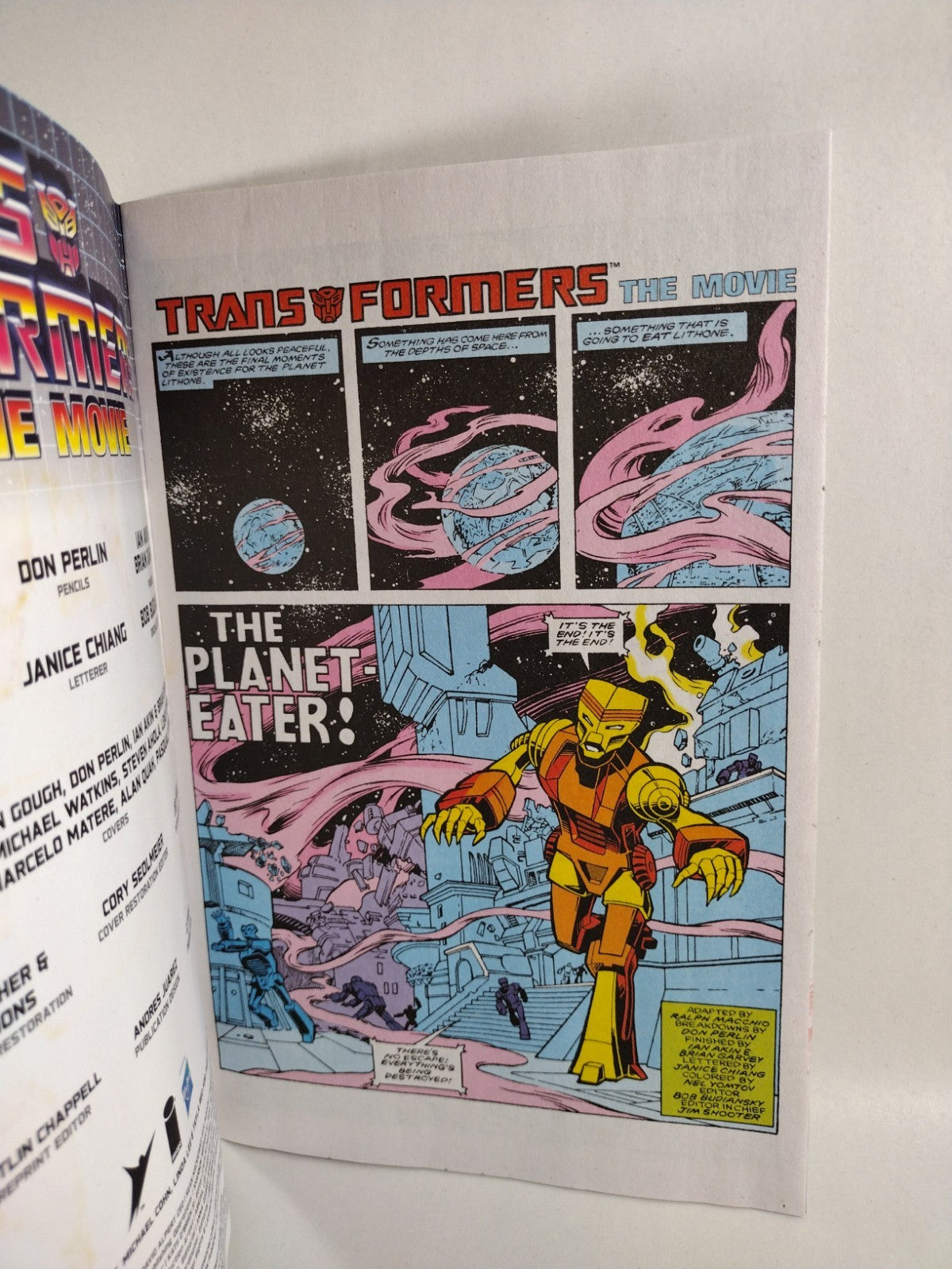 Transformers Movie Facsimile 1 Image Comic 2026 Sketch Var W Original DCastr Art