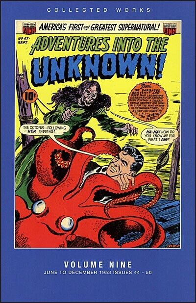 Adventures Into the Unknown volume 9 Hardcover Comic issues 44-50 ( Brand NEW)