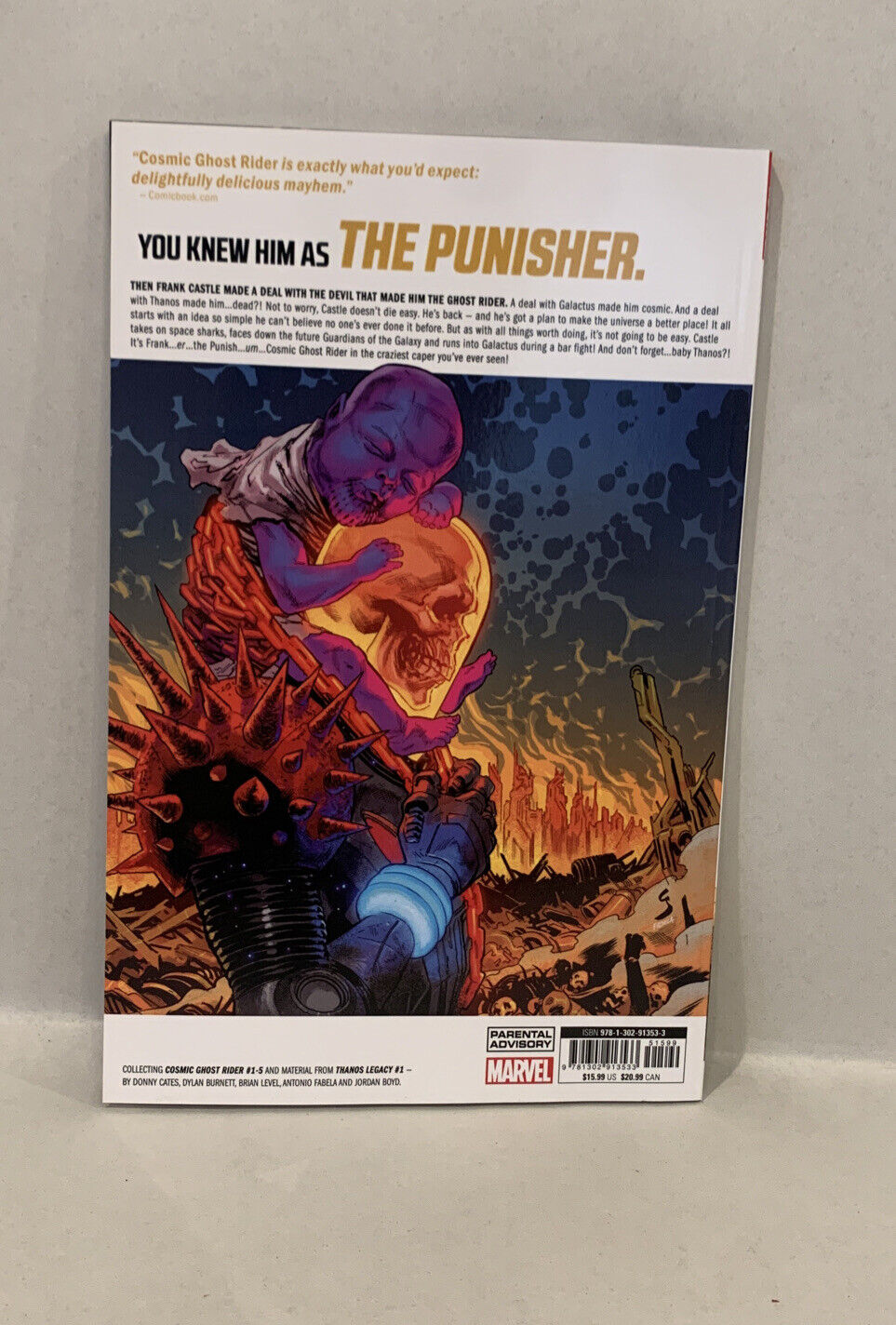 Cosmic Ghost Rider: Baby Thanos Must Die Volume 1 Trade Paperback ( Brand new )