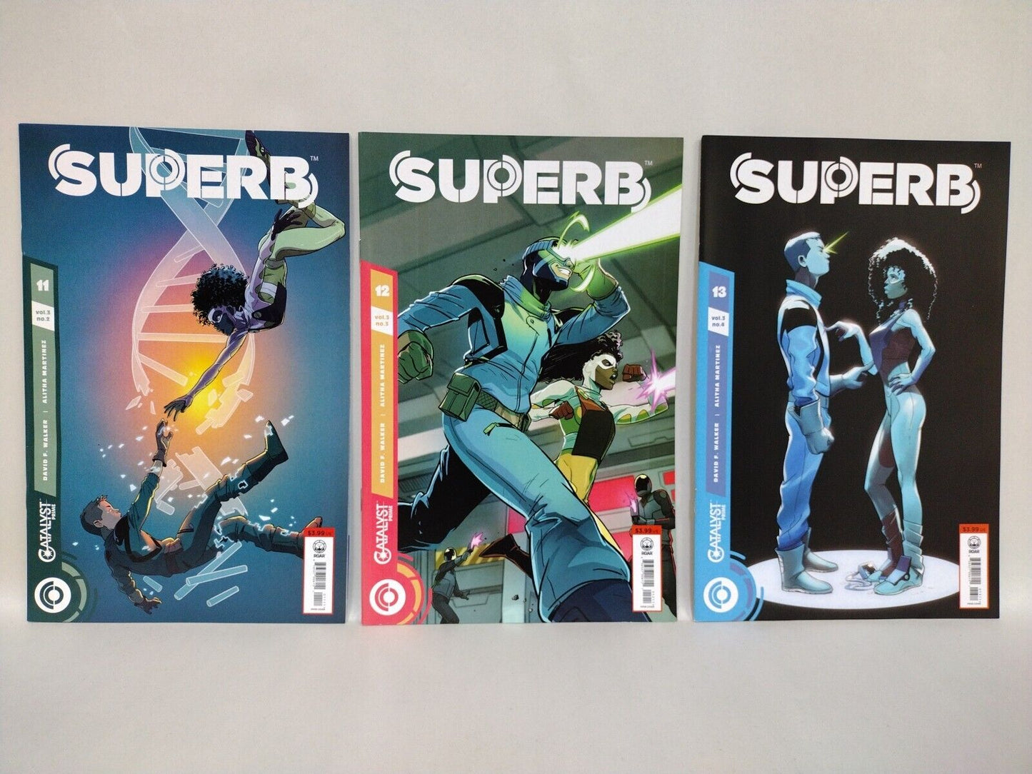 Superb (2017) Catalyst Prime Lion Forge Comic Lot Set #1-5 7-19