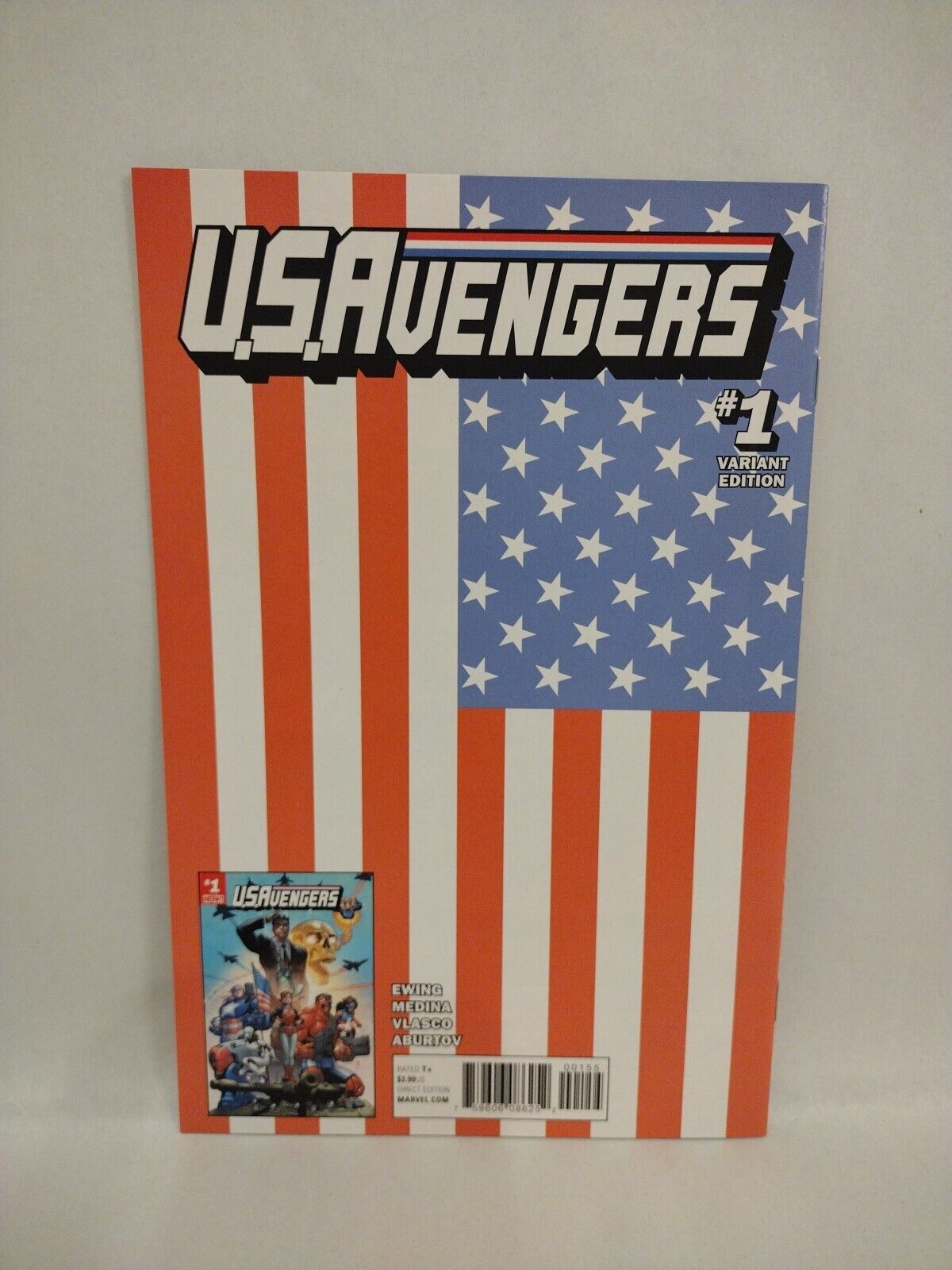 US Avengers #1 (2017) Marvel Comic White Tiger Puerto Rico Variant NM