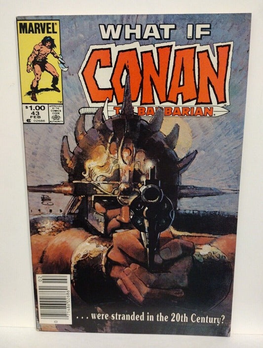 What If? #43 Conan the Barbarian Stranded in the 20th Century Bill Sienkiewicz