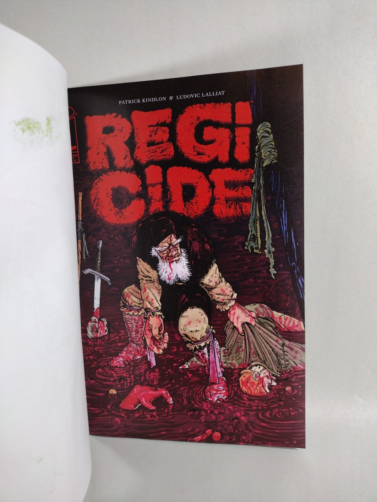 Regicide #1 (2026) Image Comic Sketch Cover Var W Original Doru Dave Castr Art