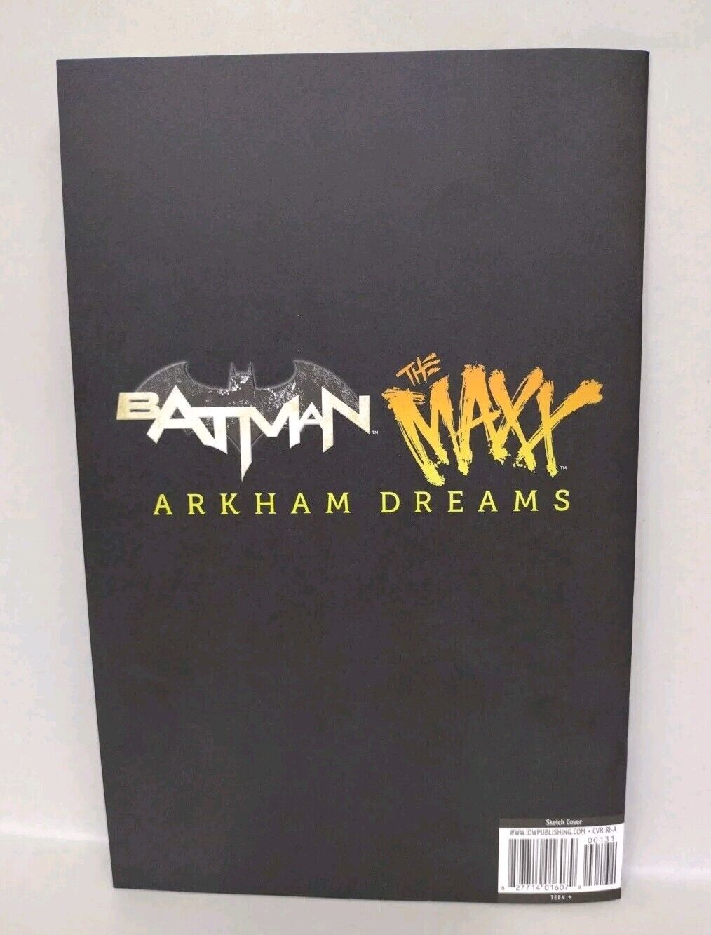 Batman Maxx Arkham Dreams 1 DC Comic Sketch 2018 Cover Var W Original DCastr Art