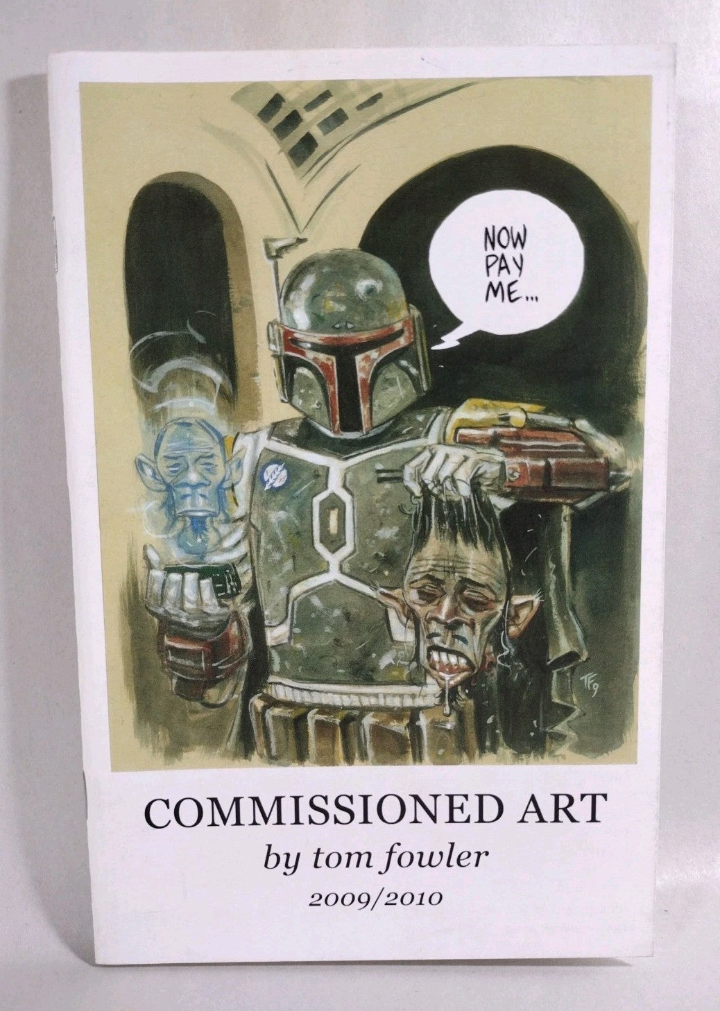 Commissioned Art By Tom Fowler (2010) 28 Pg Mini Art Magazine VF