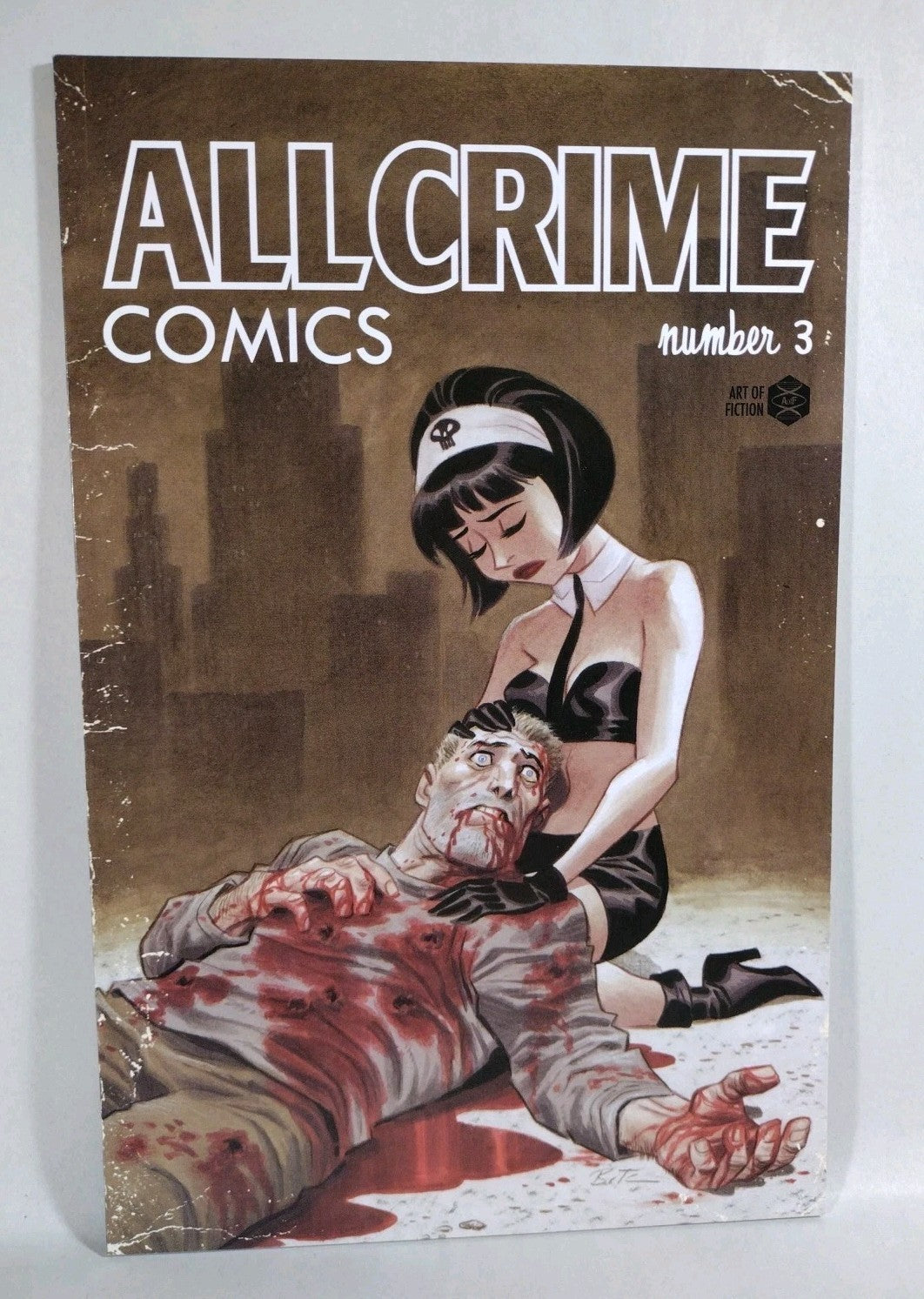 All Crime Comics #3 (2012) Art of Fiction Bruce Timm Cover Aged FN