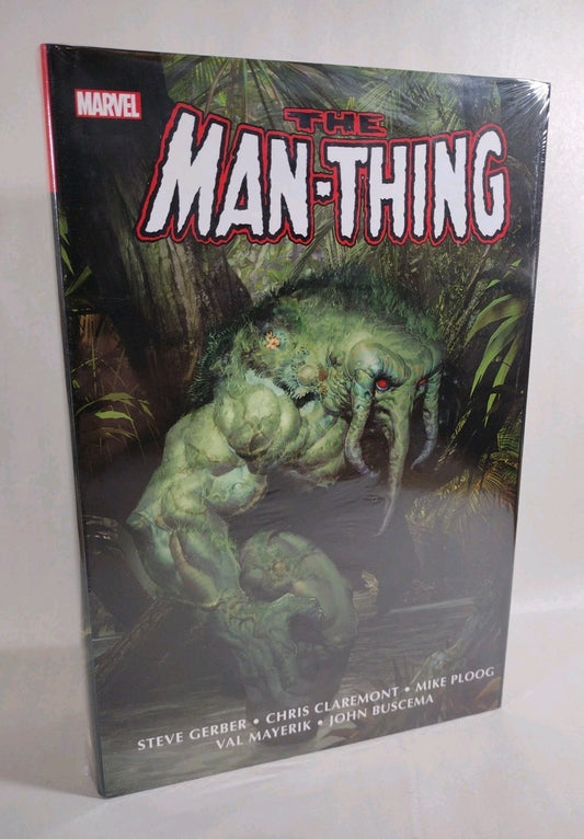 Man-Thing Omnibus Marvel Comics Olivetti Cover Hard Cover Sealed W Nick/Tear