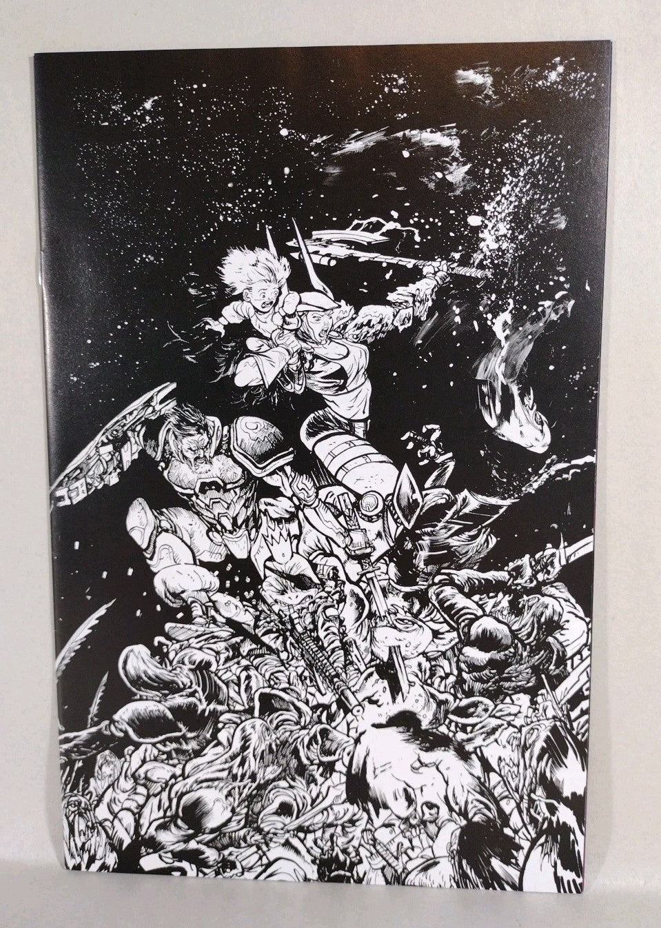 The Moon is Following Us #1 (2025) Image Comic 1:50 BW Ratio Variant DWJ NM