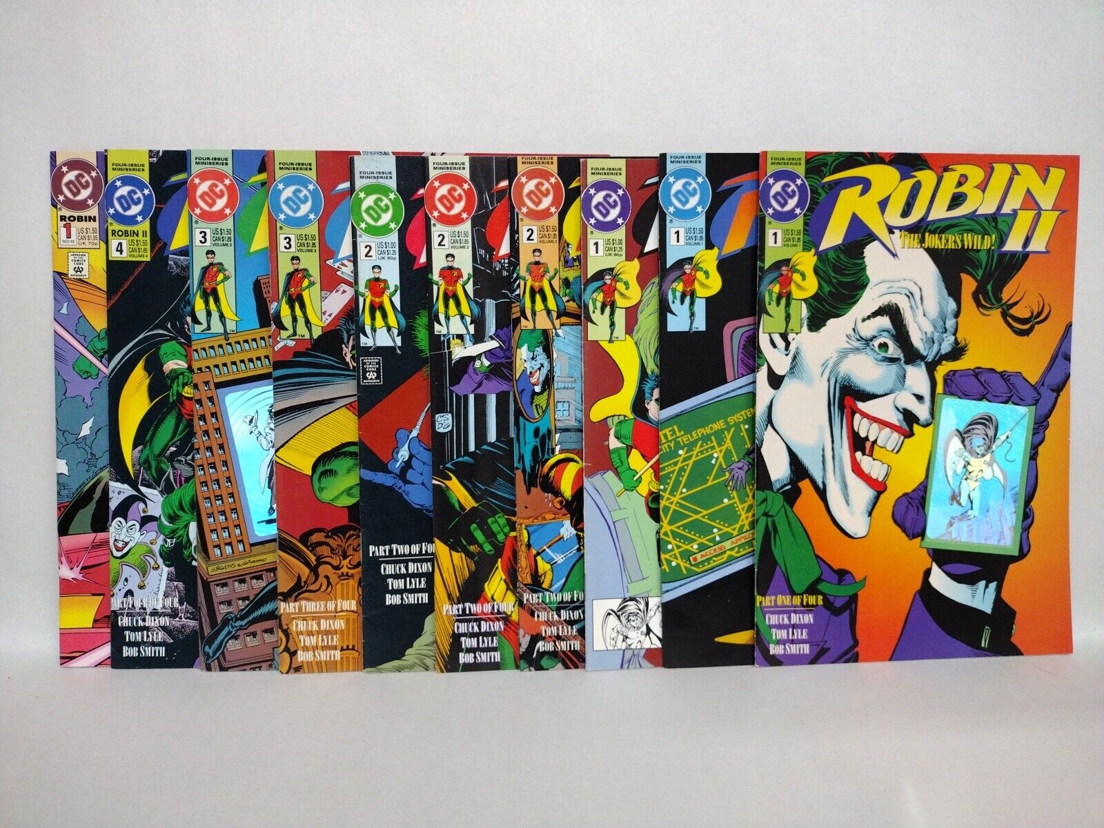 Robin II Joker's Wild (1991) Complete Comic Mini-series + Variants #1 Ongoing