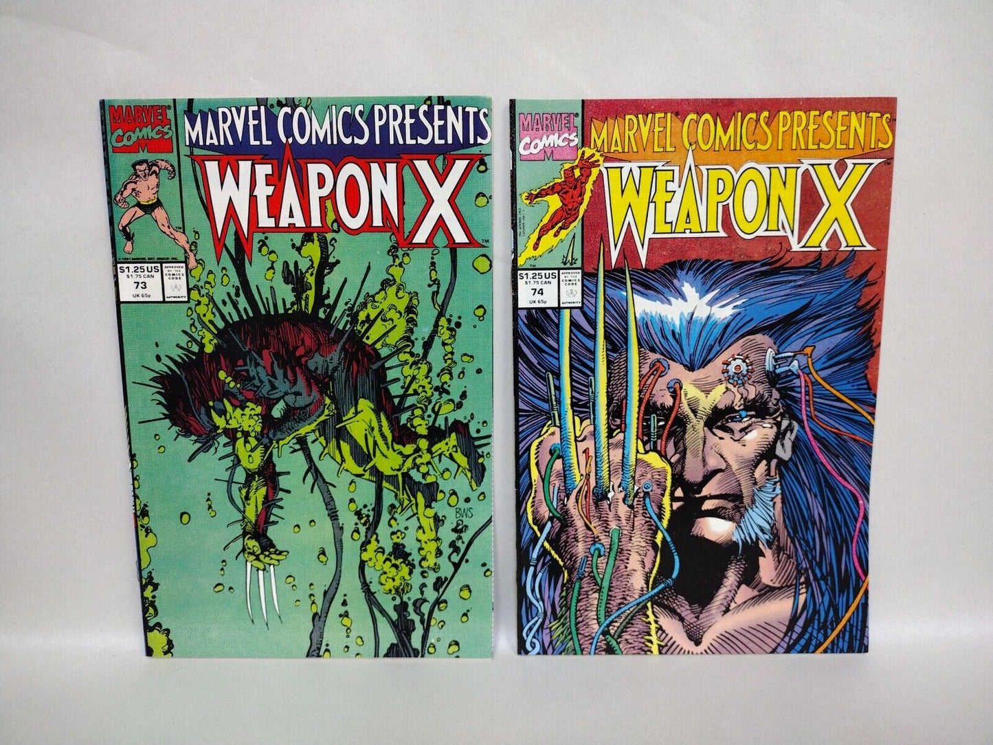 Marvel Comics Presents (1991) 72-82 Wolverine Weapon X Pt 1-11 (Of 13) BWS VFNM
