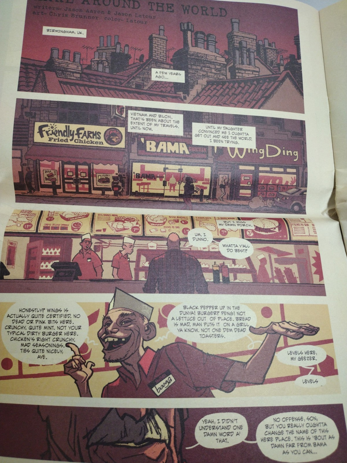 Thought Bubble Anthology #5 6 Image Comic Jason Aaron Brandon Graham Tim Sale +