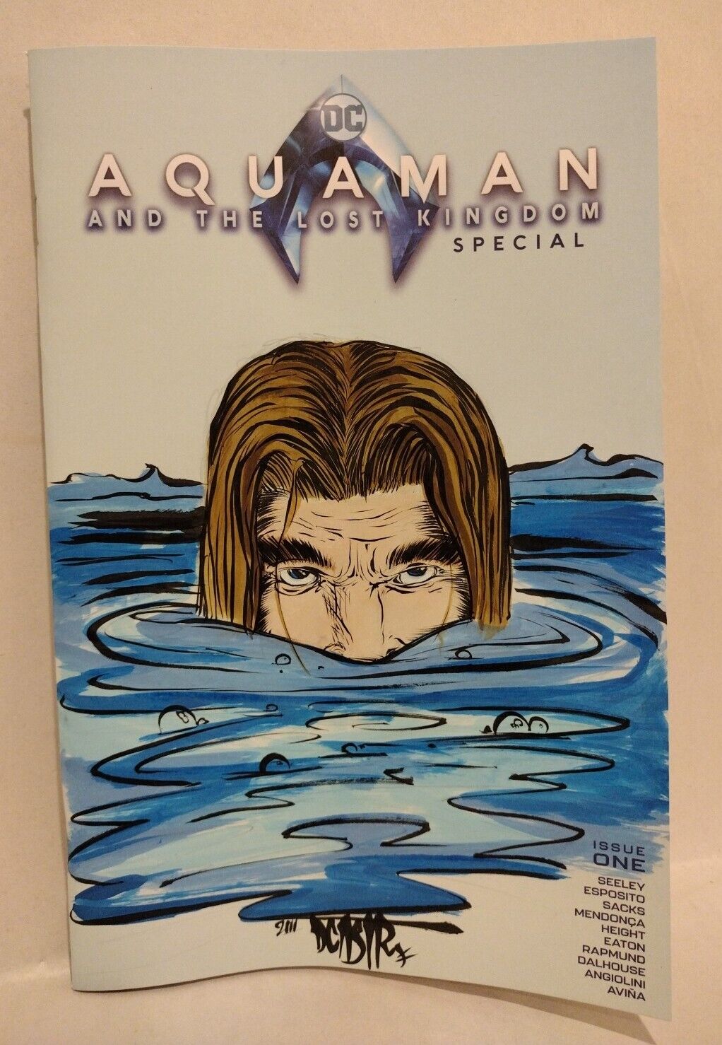 Aquaman & The Lost Kingdom Special #1 (2023) DC Sketch Variant W Original Art 