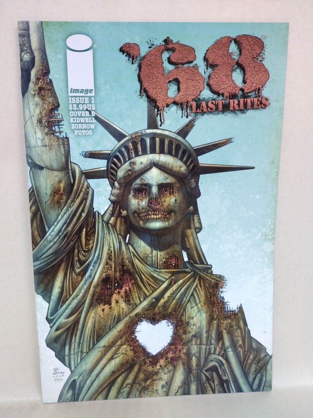 '68 Last Rights Complete 2016 Image Zombie Horror Comic Set #1 2a 2b 2 3 4 VF-NM